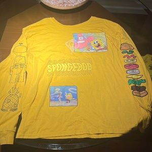SpongeBob Long Sleeve Graphic Shirt